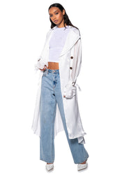 TULLE SPRING TRENCH JACKET