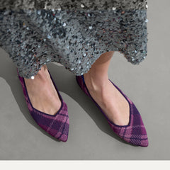 The Point II - Purple Plaid