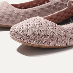 The Max Square Mary Jane - Dusty Lilac Basketweave