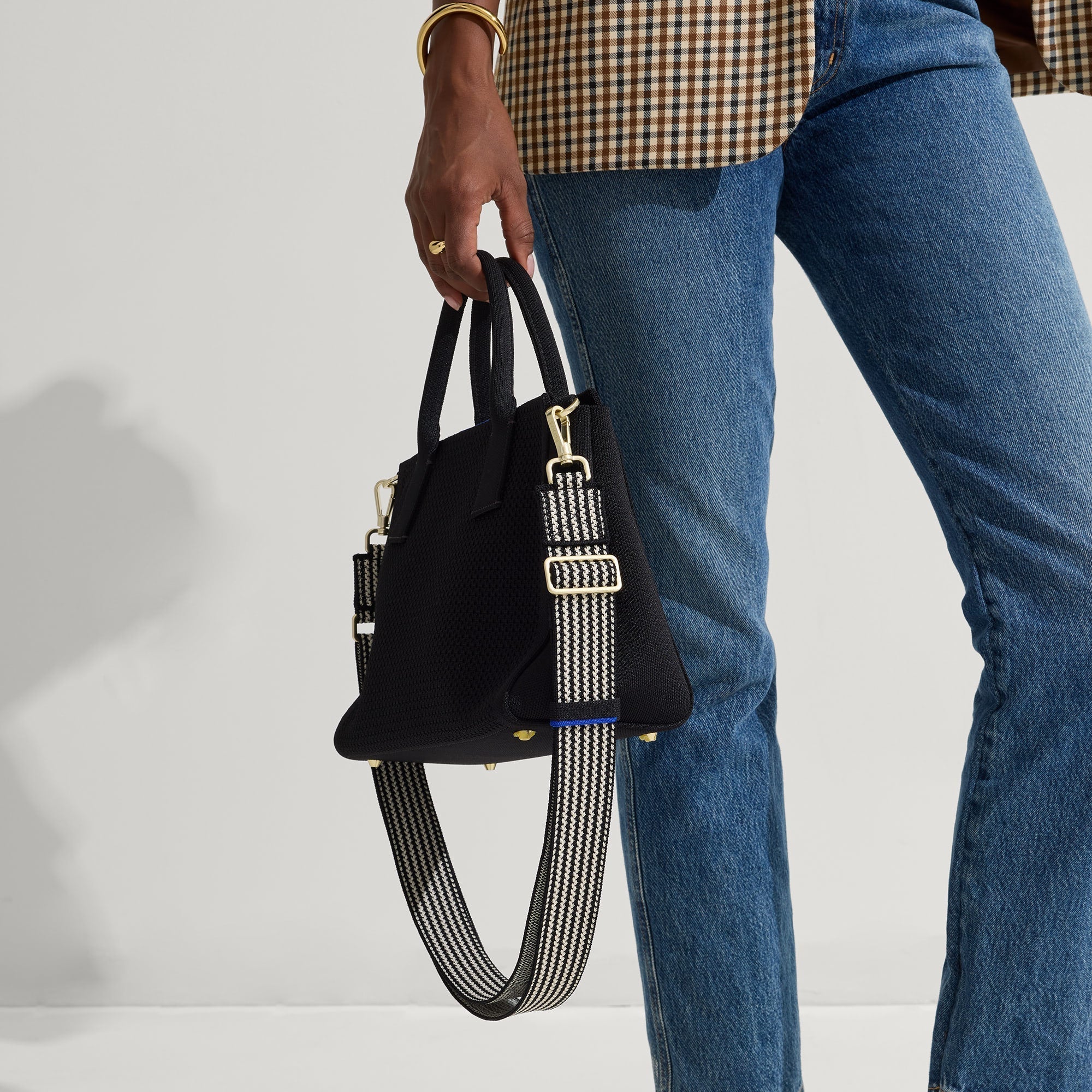The Crossbody Strap - Salt and Pepper