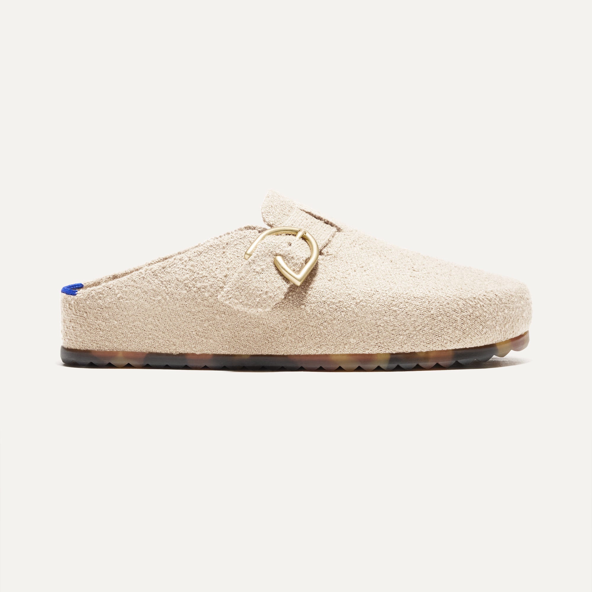 The Buckle Clog - Honeybun Bouclé