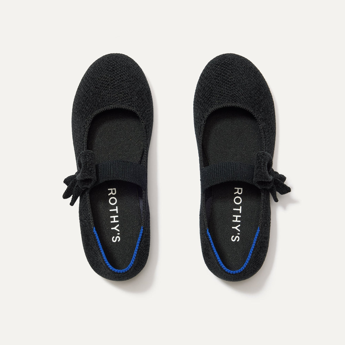 The Kids ReVelvet™ Tux Bow Mary Jane - ReVelvet™ Black