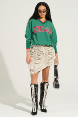 REAL CHICAGO GIRL PULL OVER SWEATSHIRT