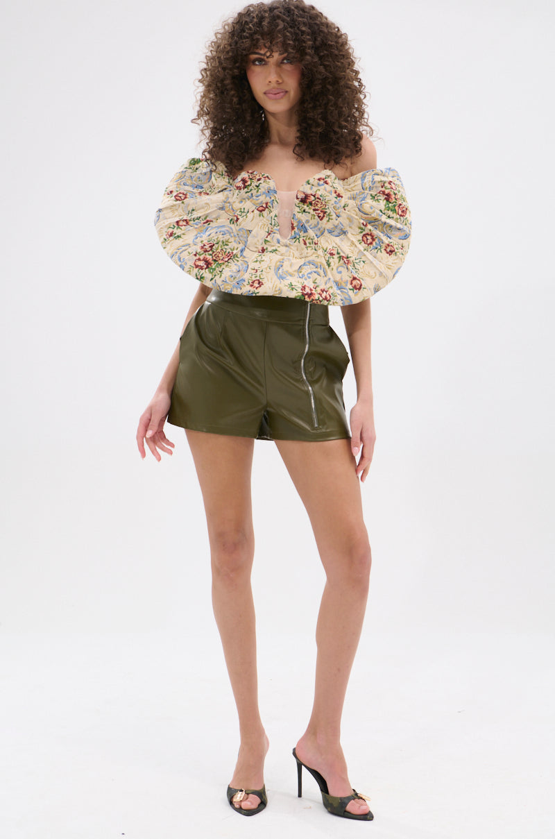 LOOK THIS WAY JACQUARD BLOUSE