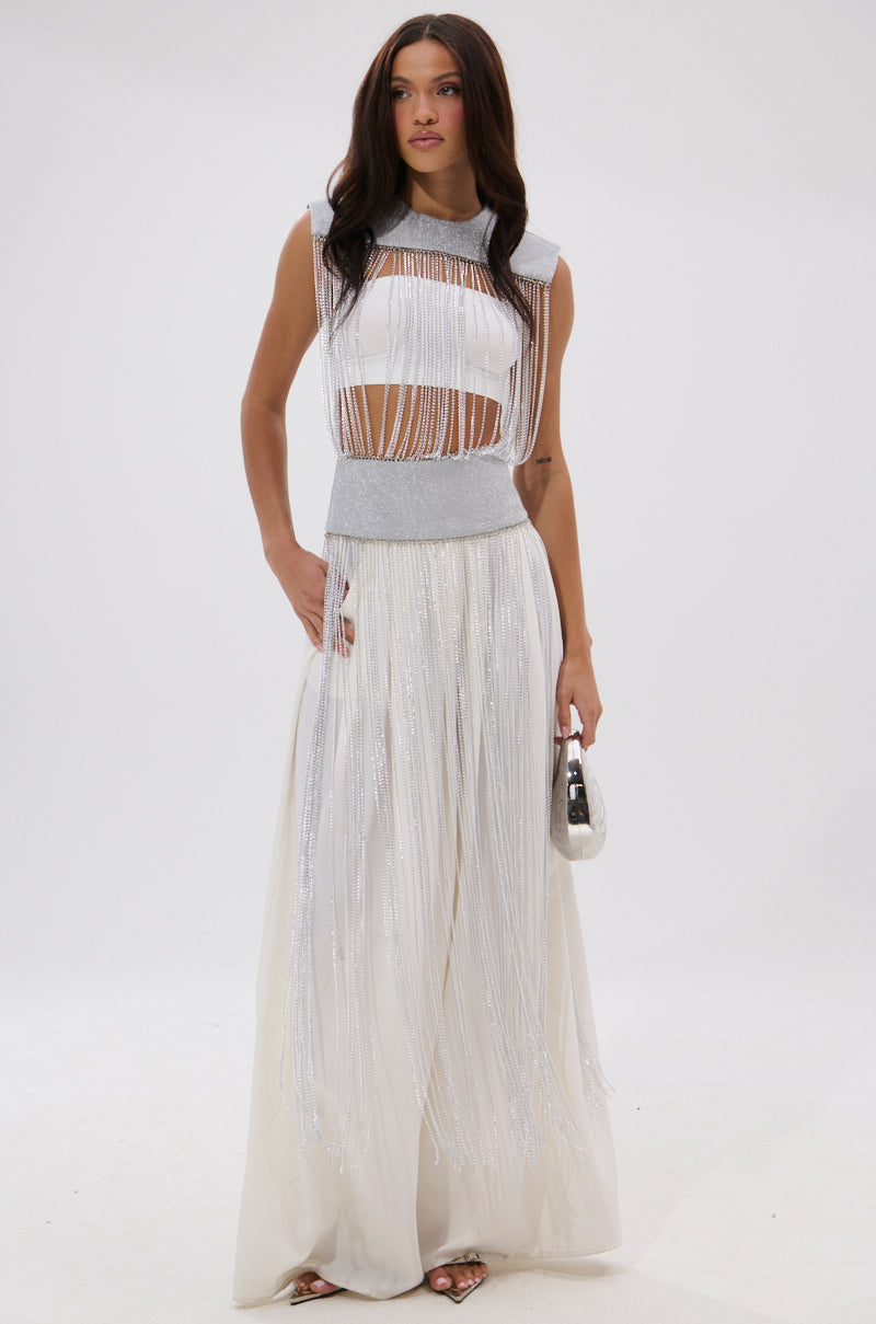 ARK SLEEVELESS CHAIN TOP