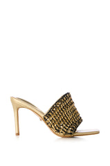 AZALEA WANG RIZALINO GOLD CHAIN SANDAL