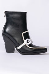 AZALEA WANG WITH OR WITHOUT YOU CHUNKY BOOTIE IN BLACK WHITE