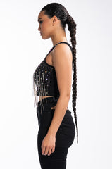 BIDI BIDI BOM BOM EMBELLISHED TANK
