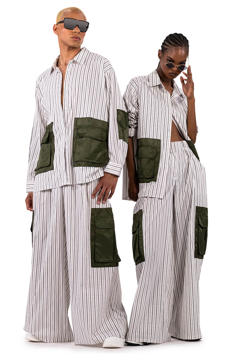 CALLIE CARGO WIDE LEG PANT
