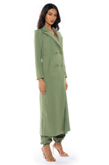 COCOA BUTTER SCUBA TRENCH