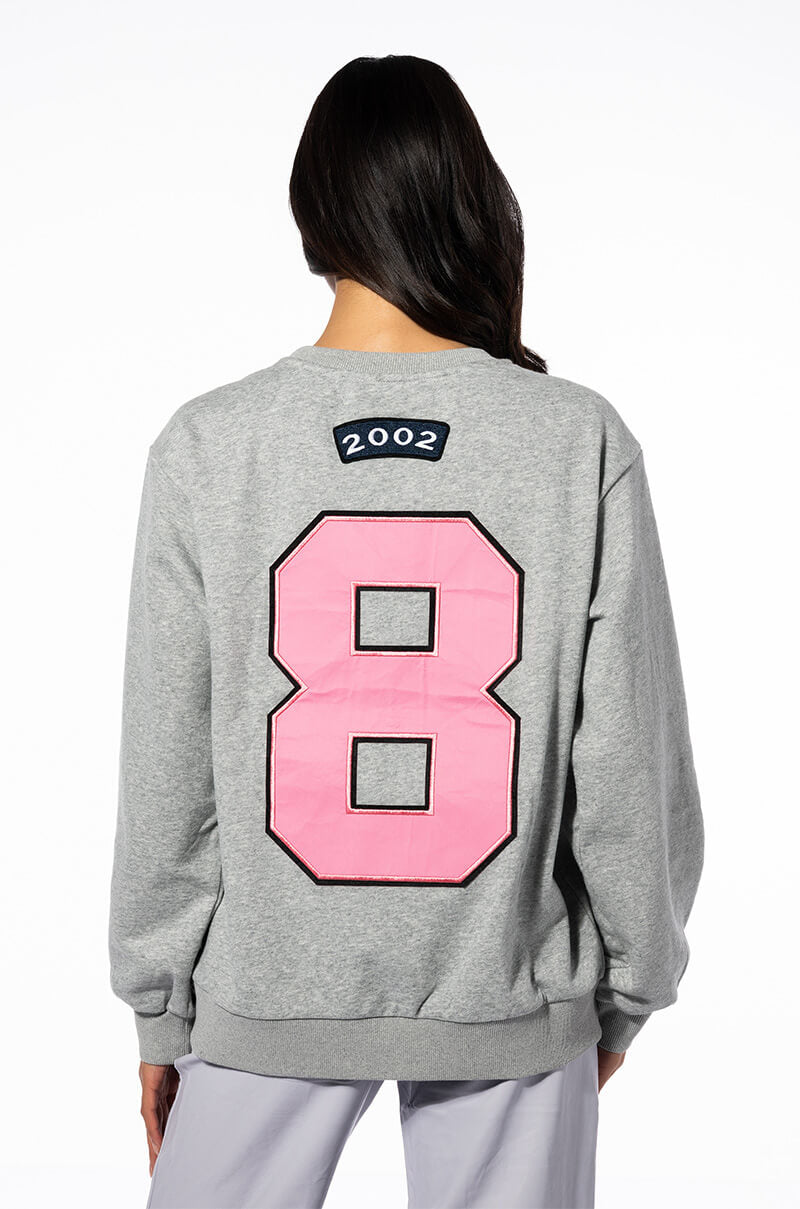 COLLEGIATE VARSITY BLUES CREW NECK SWEATSHIRT