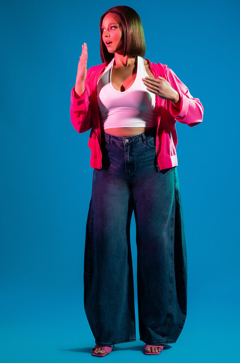 GENIE WIDE LEG JEANS