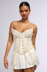 GOOD GIRL GONE BAD PEARL CORSET