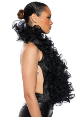 SPACE GIRL OPEN BACK VEST