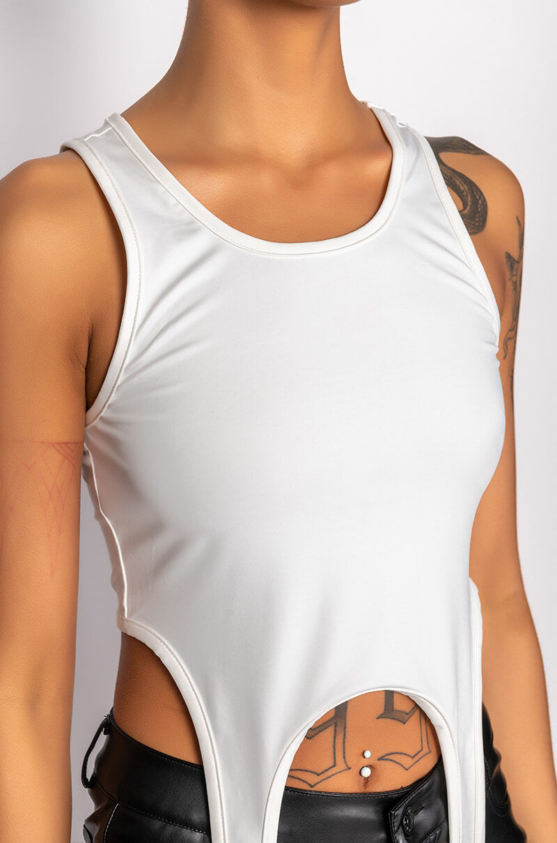 I'LL BE WAITING CROPPED TANK