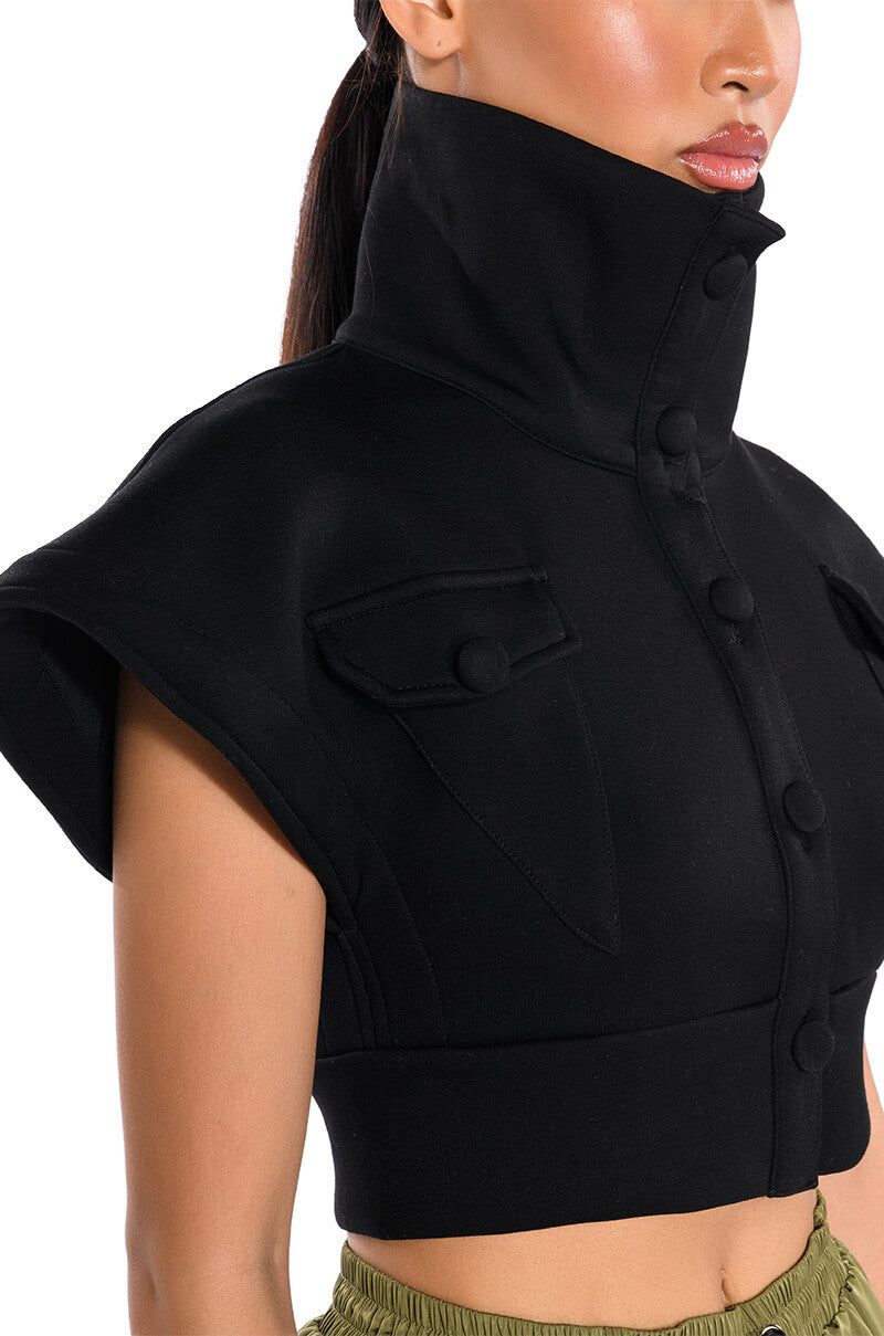 IN THE MOOD SCUBA HIGH COLLAR VEST