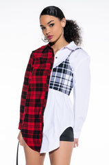 MOST INTERESTING TO LOOK AT POPLIN SHIRT
