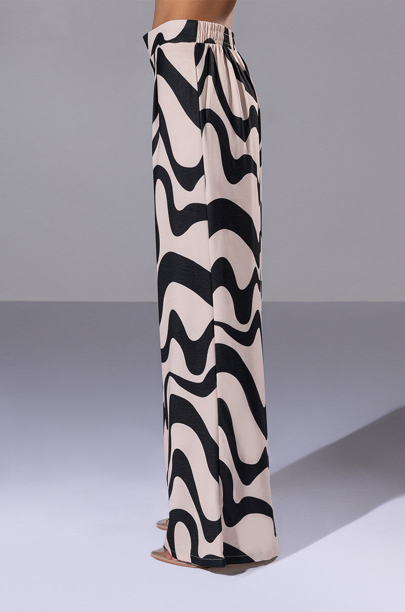 MYSTICAL WAYS WAVY PALAZZO PANT