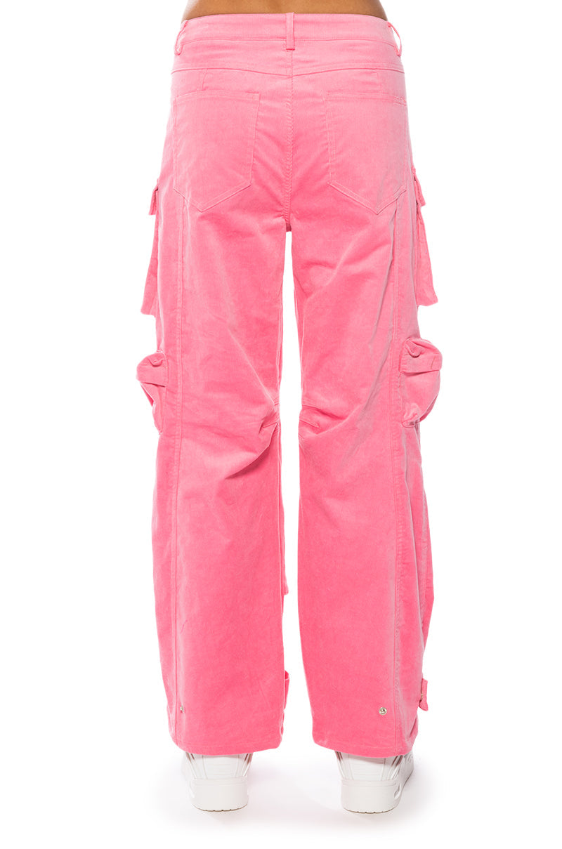 OZUNA CORDUROY CARGO PANTS