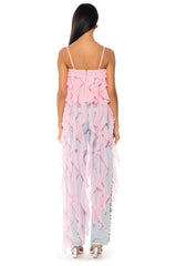 OH DARLING RUFFLE LONG TOP