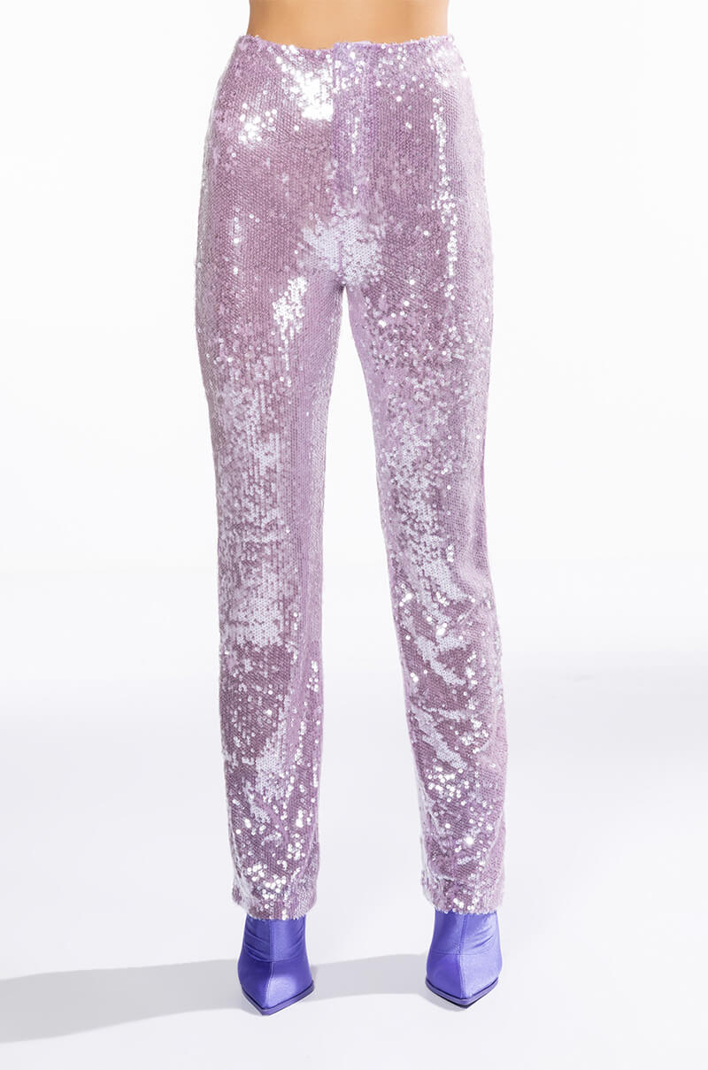 OH YOU FANCY SEQUIN WIDE LEG PANT