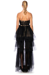 PARTY STARTER HIGH LOW TULLE DRESS