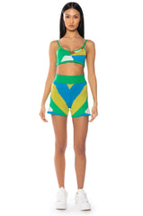 POPPY MULTICOLOR KNIT SHORTS