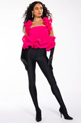 ROMANTIC RUFFLE BLOUSE