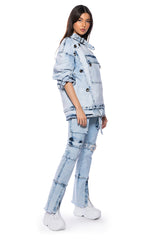 SAMMI DENIM CARGO PANT