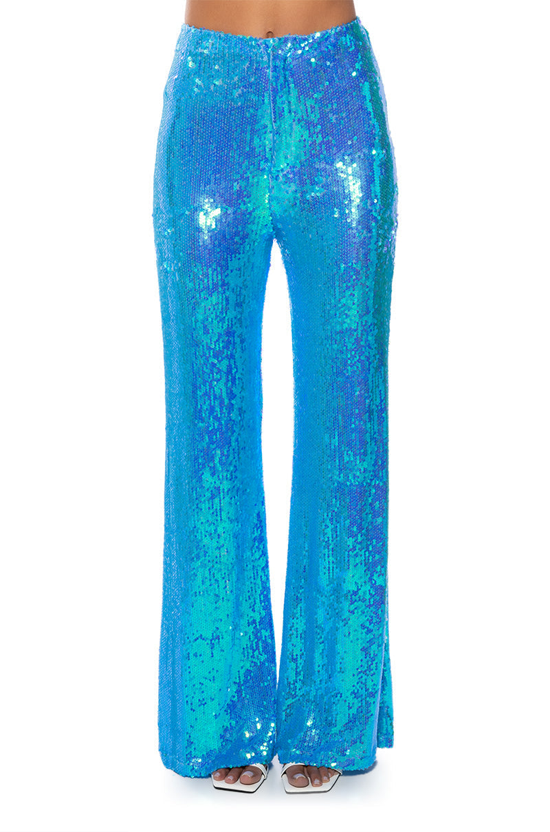 SAPPHIRE DREAMING SEQUIN TROUSER