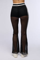 SEE THROUGH YOU FLARED PANT