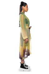 SUMMER SOLSTICE CHIFFON TRENCH