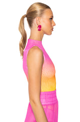 SUNRISE OMBRE MESH BODYSUIT