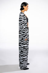 ZEBRA SEQUIN DUSTER